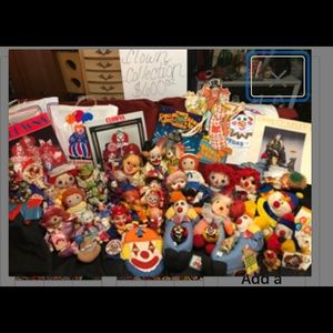 Huge Vintage Clown Collection